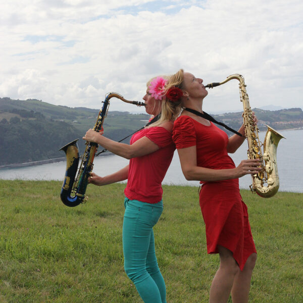 Sectie tenorsaxen